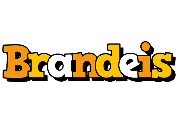 Brandeis cartoon logo