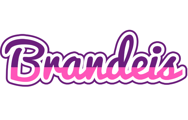 Brandeis cheerful logo