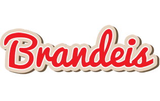 Brandeis chocolate logo