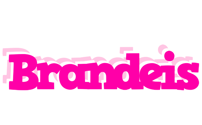 Brandeis dancing logo
