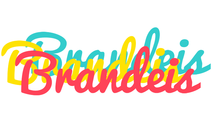 Brandeis disco logo