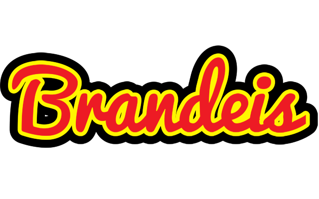 Brandeis fireman logo