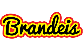 Brandeis flaming logo