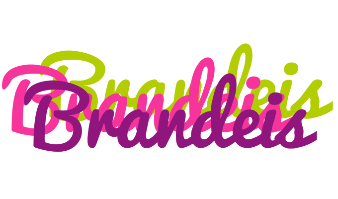 Brandeis flowers logo