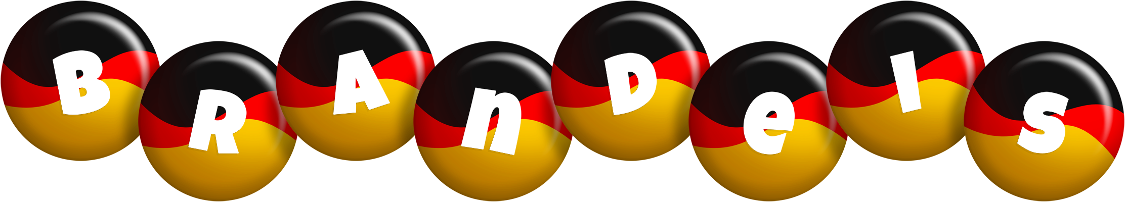 Brandeis german logo