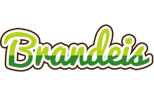 Brandeis golfing logo