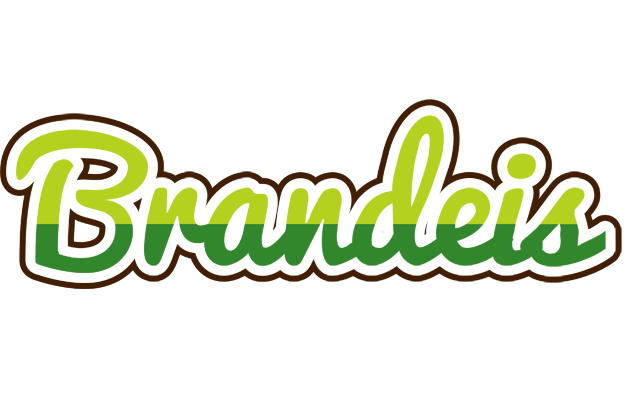 Brandeis golfing logo
