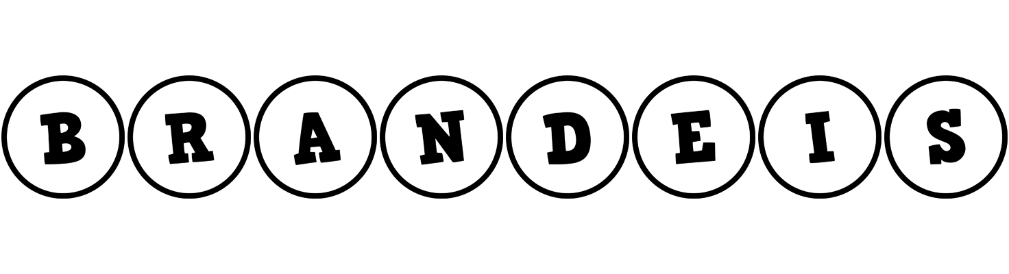 Brandeis handy logo