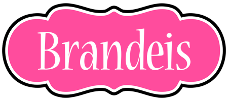 Brandeis invitation logo