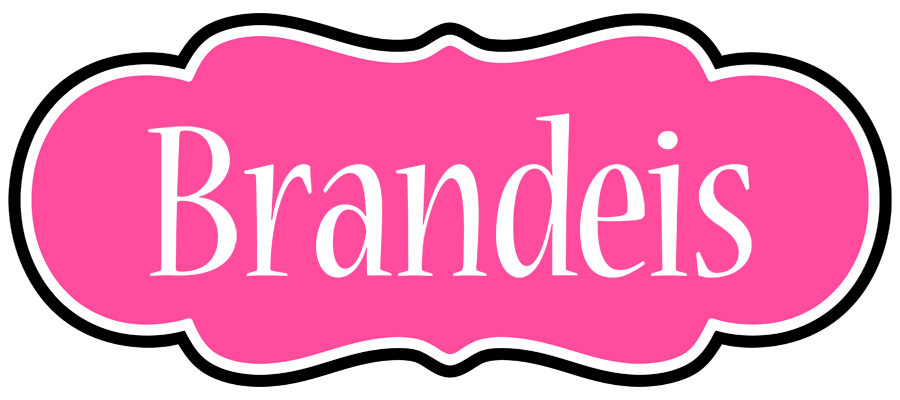 Brandeis invitation logo