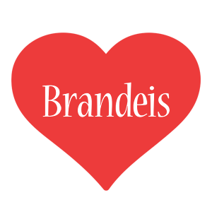 Brandeis love logo