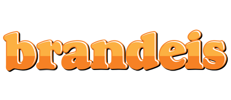 Brandeis orange logo