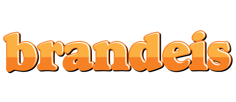 Brandeis orange logo