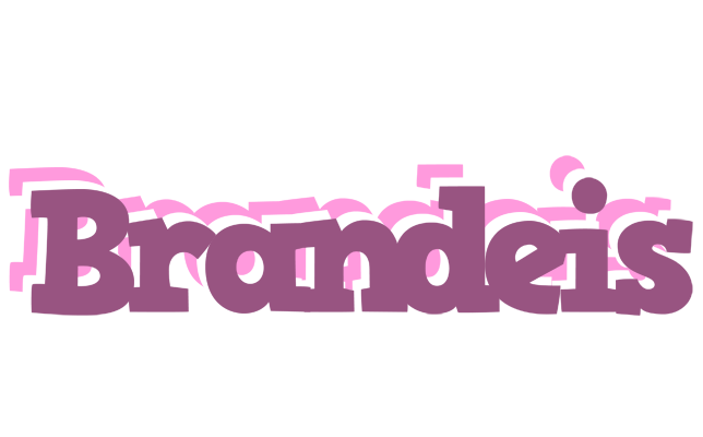 Brandeis relaxing logo