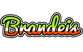 Brandeis superfun logo