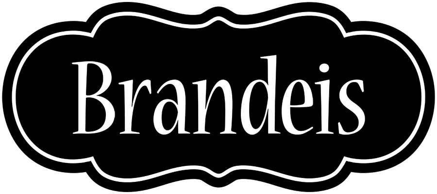 Brandeis welcome logo