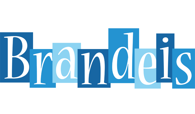 Brandeis winter logo