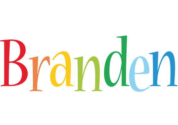 Branden birthday logo