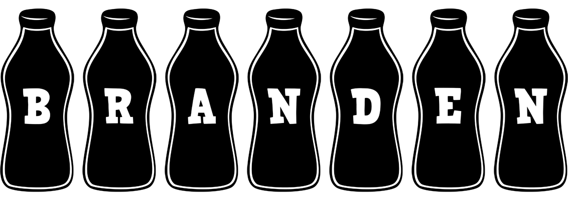 Branden bottle logo