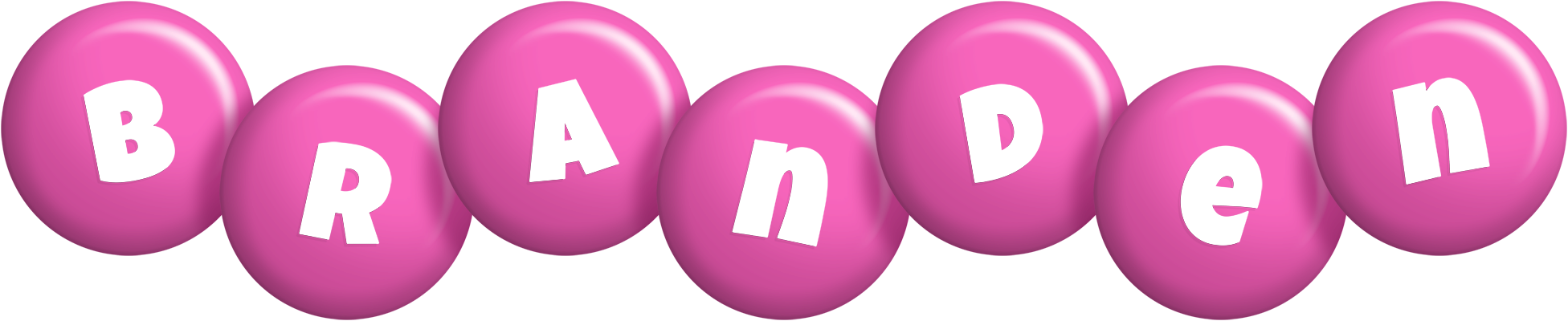 Branden candy-pink logo