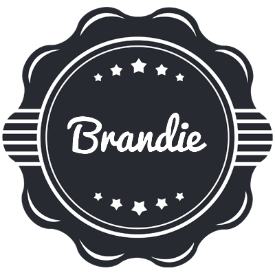 Brandie badge logo