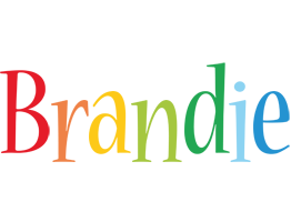 Brandie birthday logo