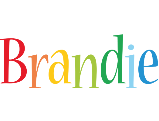 Brandie birthday logo