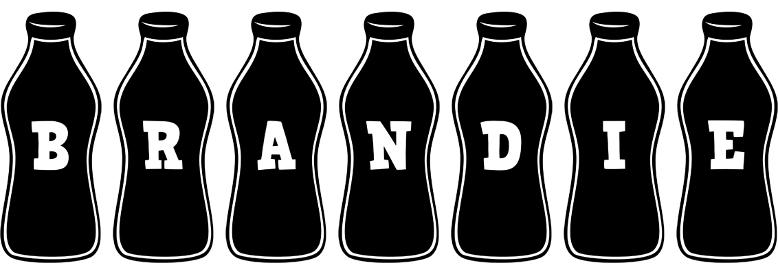 Brandie bottle logo