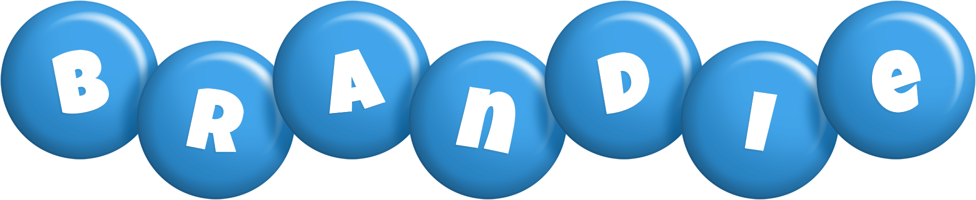 Brandie candy-blue logo