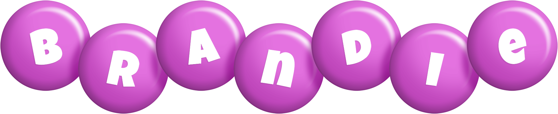 Brandie candy-purple logo