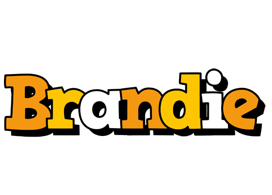Brandie cartoon logo