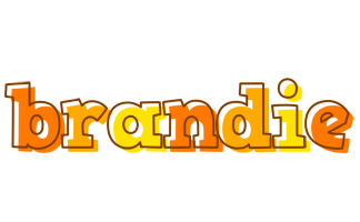 Brandie desert logo