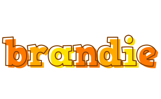 Brandie desert logo
