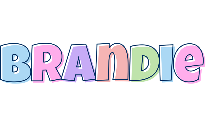 Brandie pastel logo