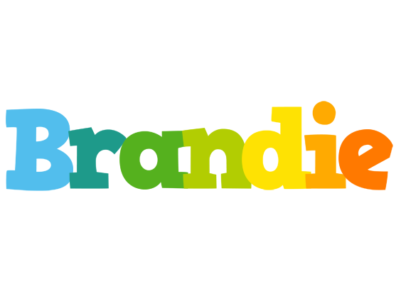Brandie rainbows logo