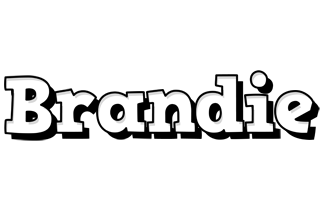 Brandie snowing logo