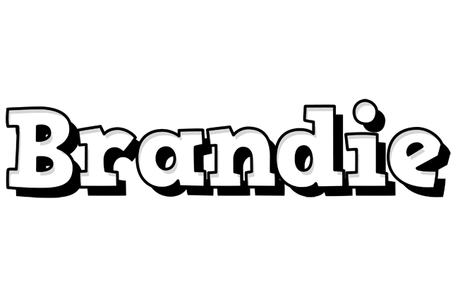 Brandie snowing logo