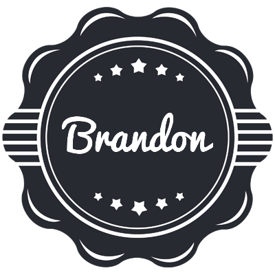 Brandon badge logo
