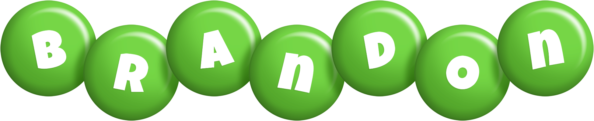 Brandon candy-green logo