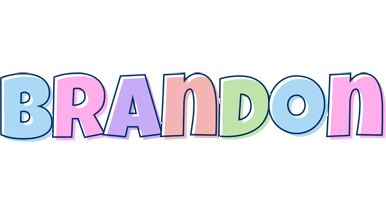 Brandon Logo  Name Logo Generator - Candy, Pastel, Lager, Bowling Pin,  Premium Style
