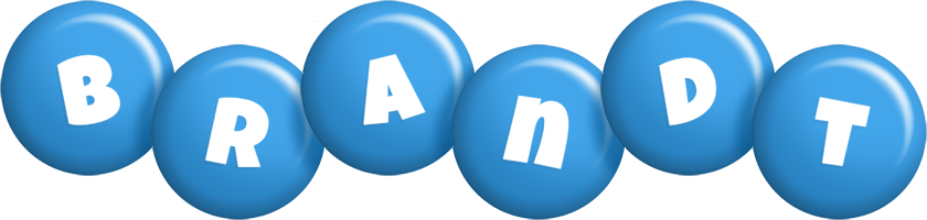 Brandt candy-blue logo