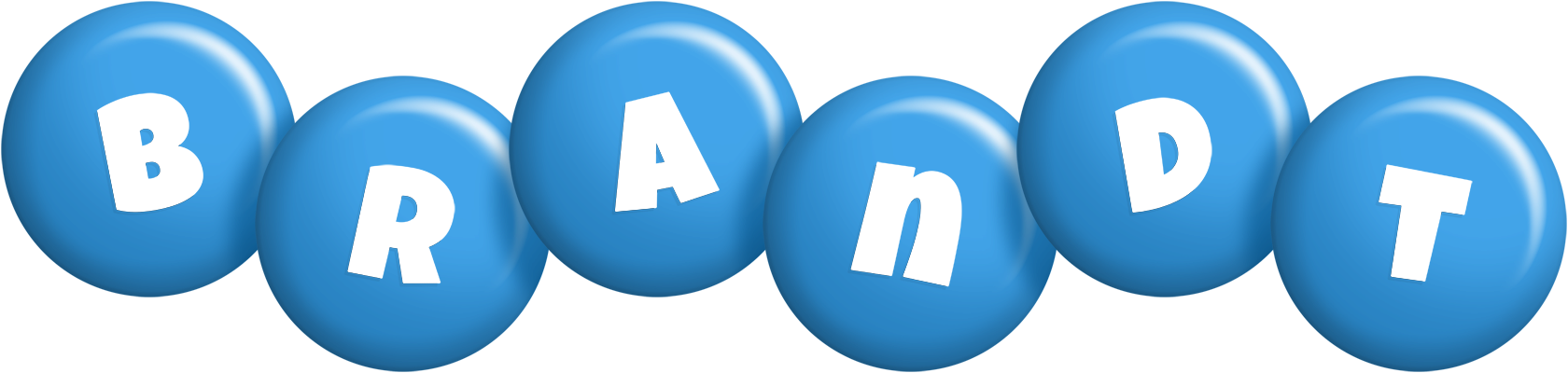 Brandt candy-blue logo
