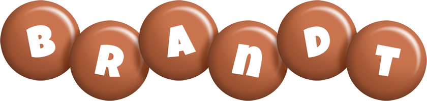 Brandt candy-brown logo