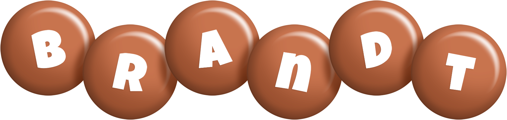 Brandt candy-brown logo