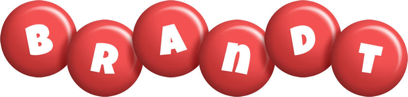 Brandt candy-red logo
