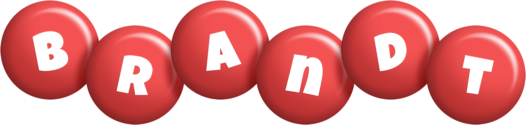 Brandt candy-red logo