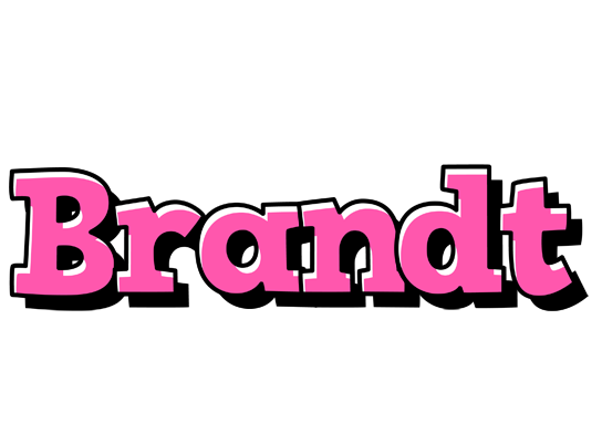 Brandt girlish logo