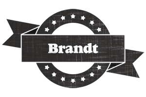 Brandt grunge logo