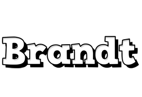 Brandt snowing logo