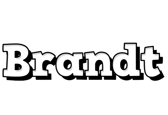Brandt snowing logo